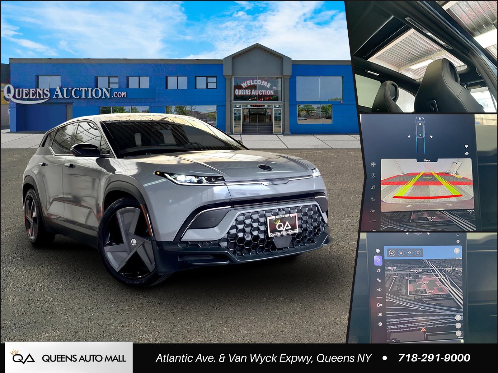 Horizon Gray 2023 Fisker Ocean SUV / Crossover All-Wheel Drive Automatic
