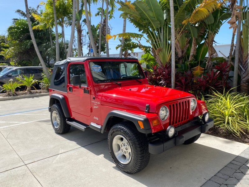 1999 Jeep Wrangler Sport AUTO AC 4.0 6 CYL LOW MILES 92,727 in , 