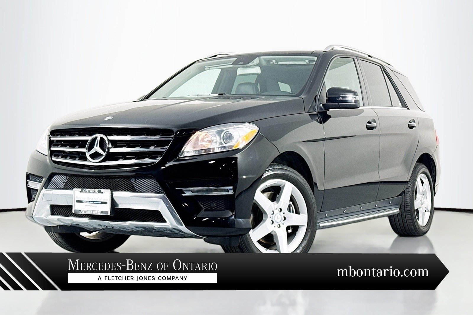 Black 2015 Mercedes-Benz M-Class ML 350 SUV / Crossover Rear-Wheel Drive Automatic