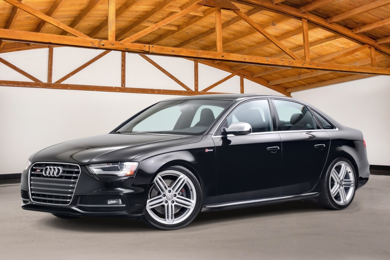Mythos Black Metallic 2015 Audi S4 Sedan All-Wheel Drive Manual