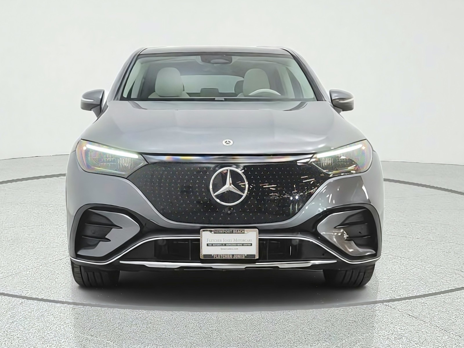 Certified Used 2023 Selenite Grey Metallic Mercedes-Benz EQE 350+ SUV image 2