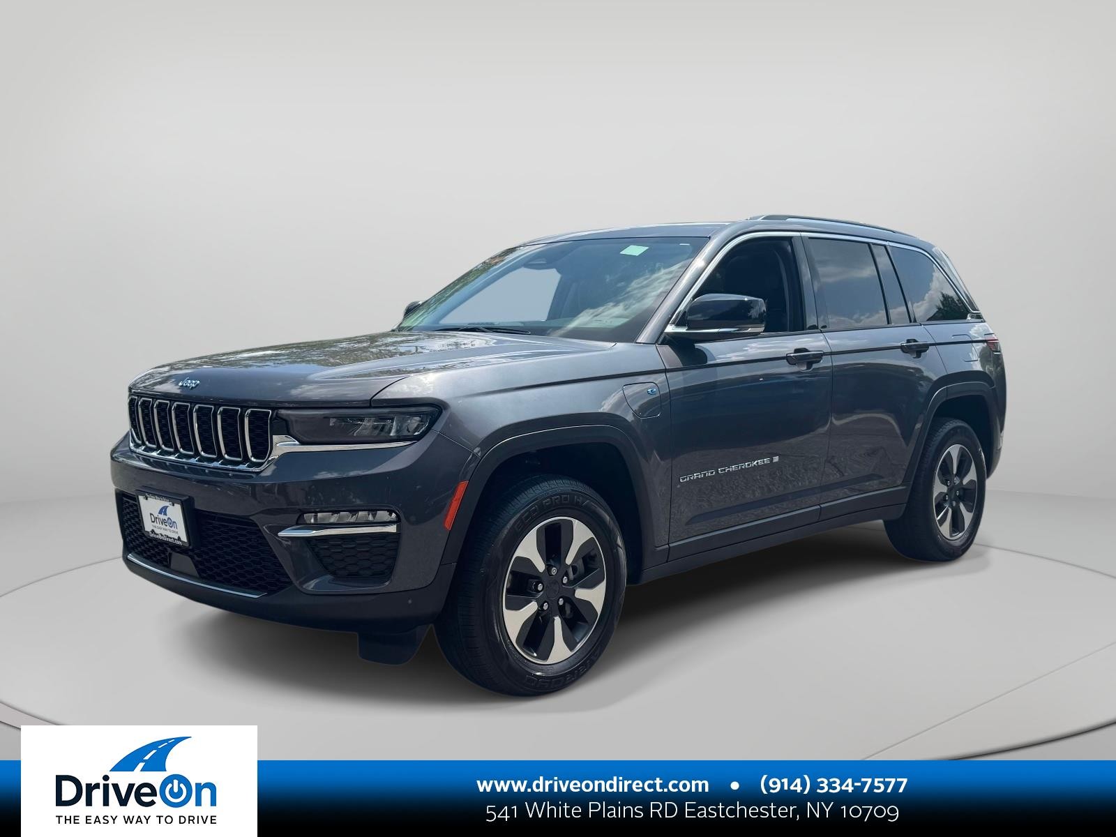 Gray 2023 Jeep Grand Cherokee 4xe SUV / Crossover Four-Wheel Drive Automatic