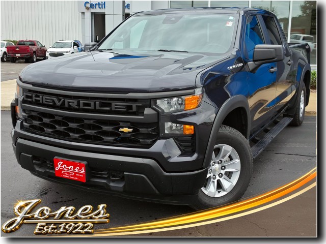 Dark Ash Metallic 2022 Chevrolet Silverado 1500 Pickup Truck Four-Wheel Drive Automatic