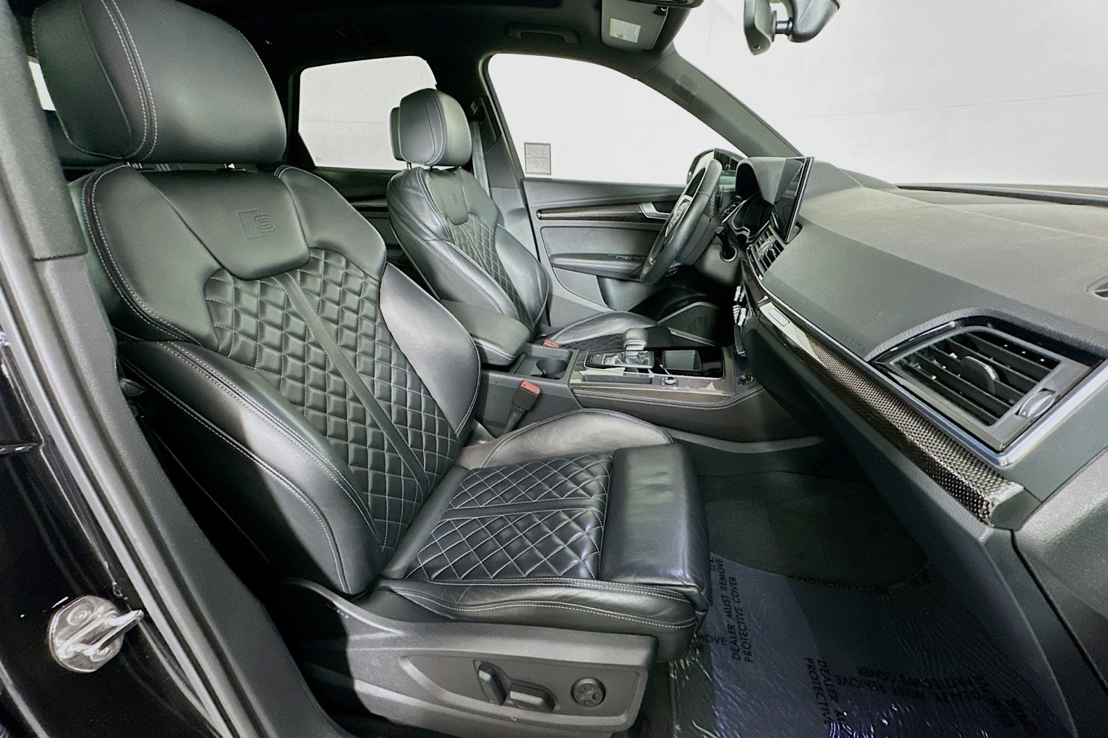 Used 2023 Mythos Black Metallic Audi Premium Plus image 8