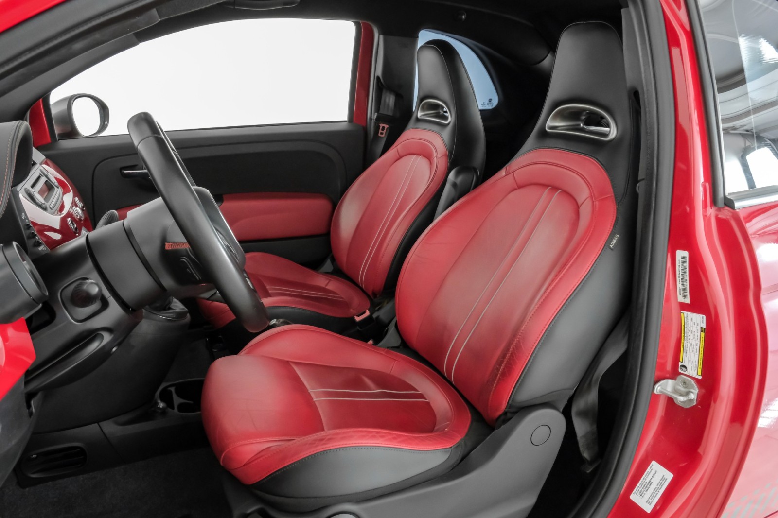 2013 FIAT 500 Convertible ABARTH LEATHER HEATED SEATS BEATS AUDIO REAR PARKI 4
