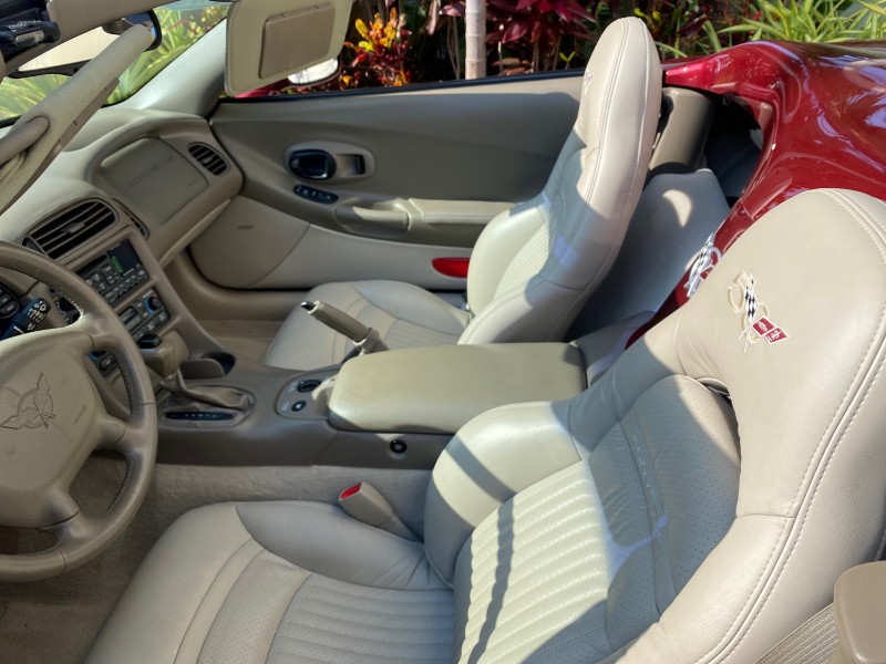 2003 Chevrolet Corvette 50TH CONVERTIBLE LOW MILES 6,742 in , 