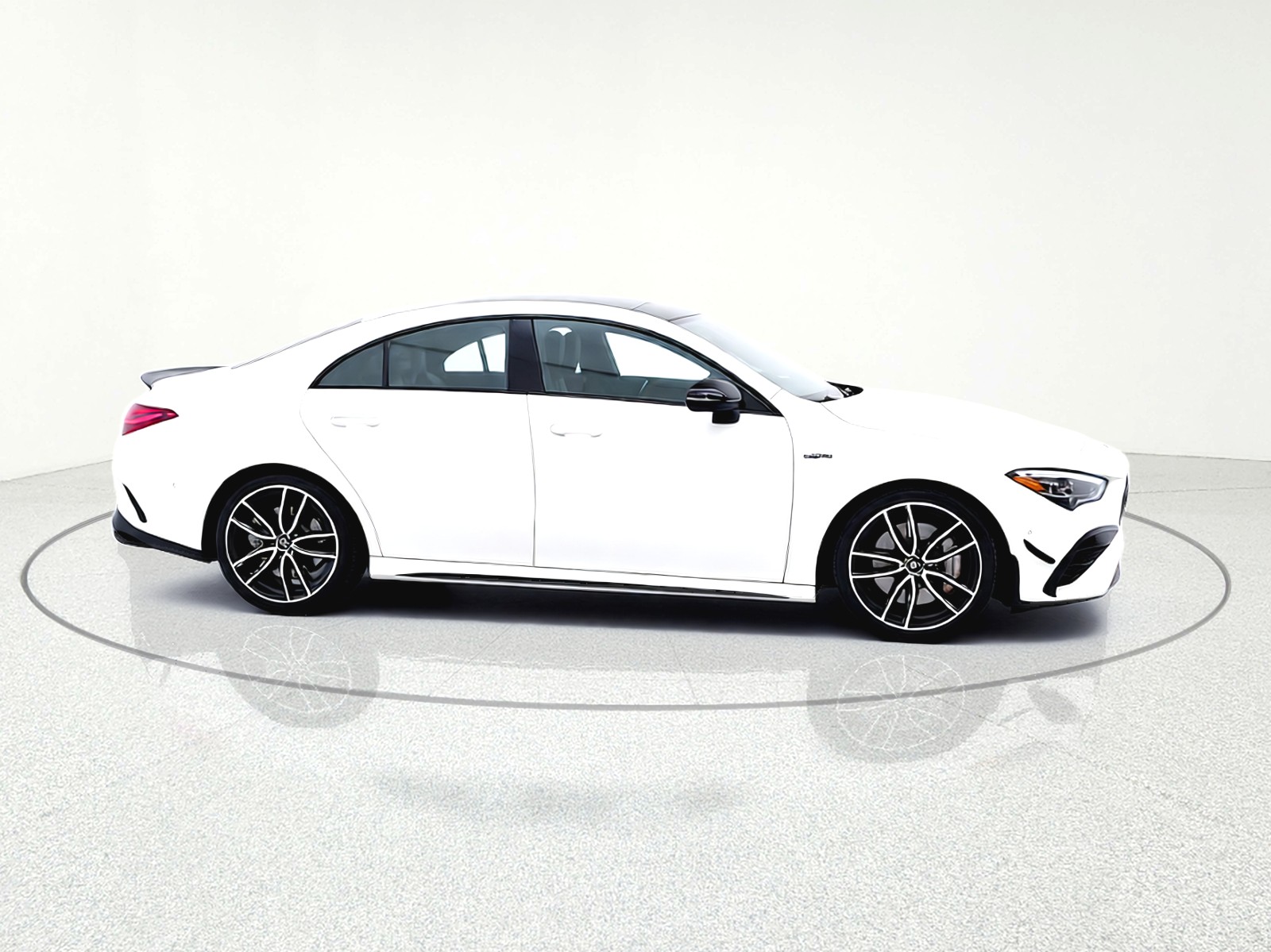 Certified Used 2025 Polar White Mercedes-Benz AMG® CLA 35 4MATIC Coupe image 11