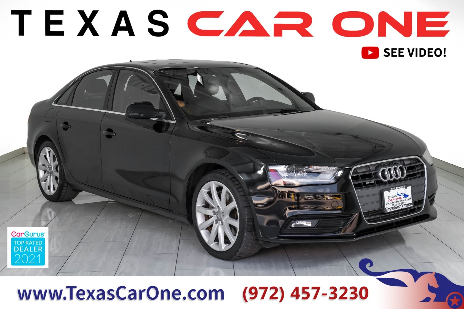 2013 Audi A4 2.0T PRESTIGE QUATTRO BLIND SPOT ASSIST BANG & OLU 1