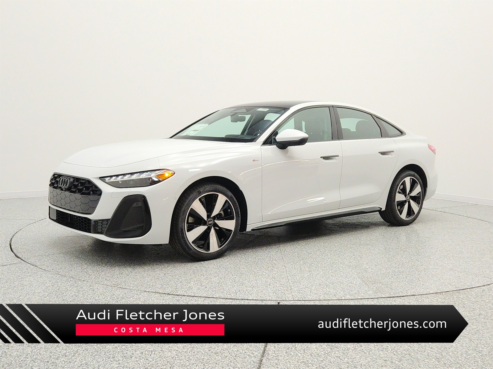 Glacier White Metallic 2026 Audi A5 quattro Premium Plus TFSI Sedan All-Wheel Drive Automatic