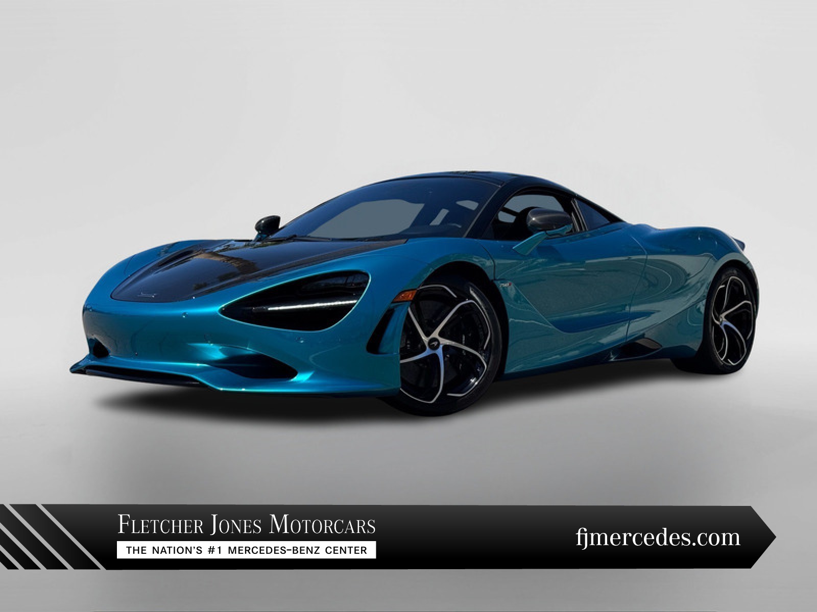 Belize Blue 2024 McLaren 750S Coupe RWD Coupe Rear-Wheel Drive Automatic