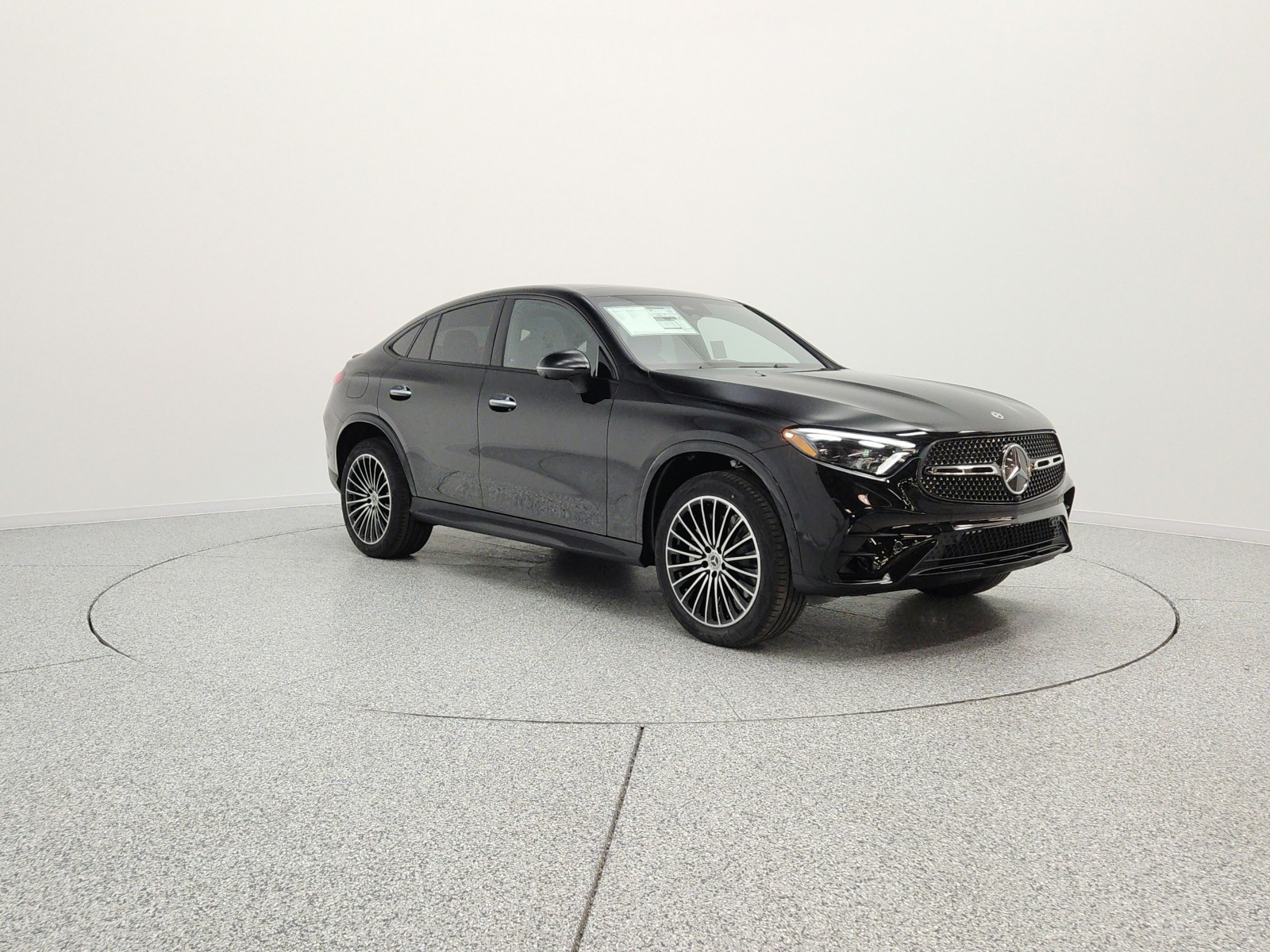 New 2026 Black Mercedes-Benz GLC 300 4MATIC® Coupe image 3