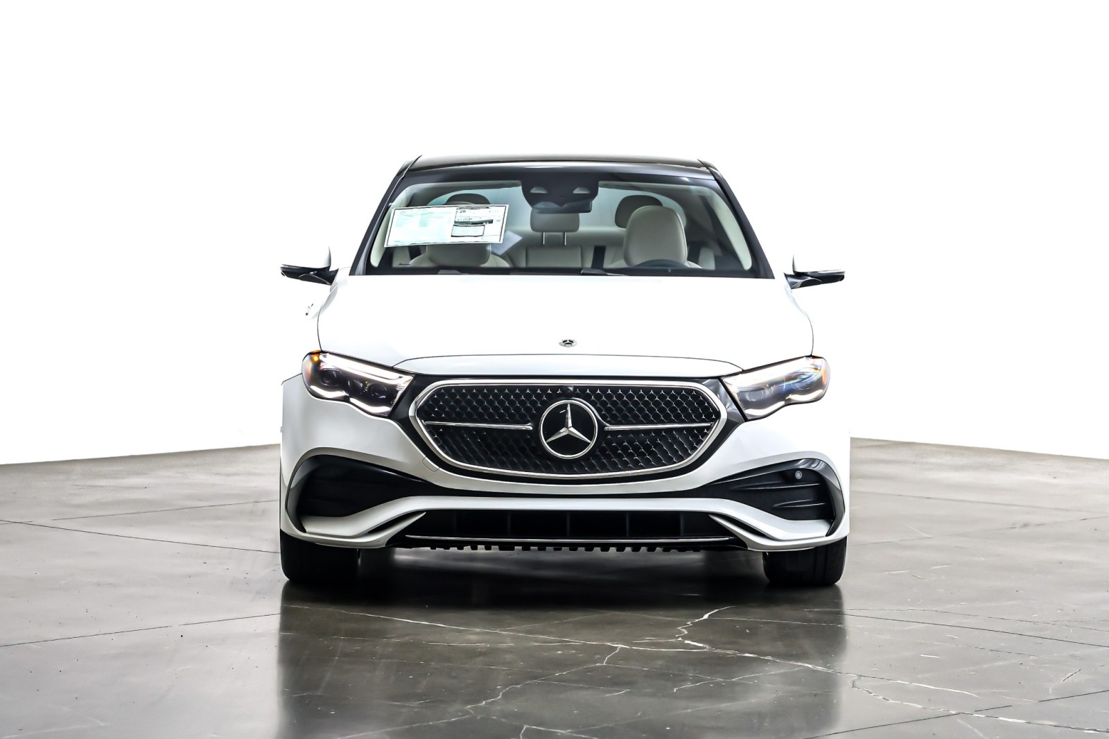 New 2026 Polar White Mercedes-Benz E 350 image 2