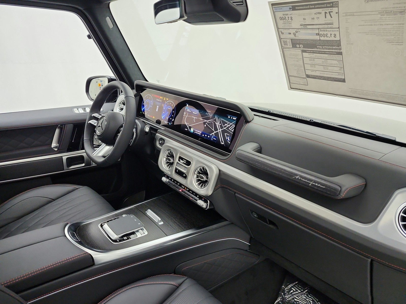 New 2027 MANUFAKTUR Night Black magno Mercedes-Benz G 580e SUV image 14