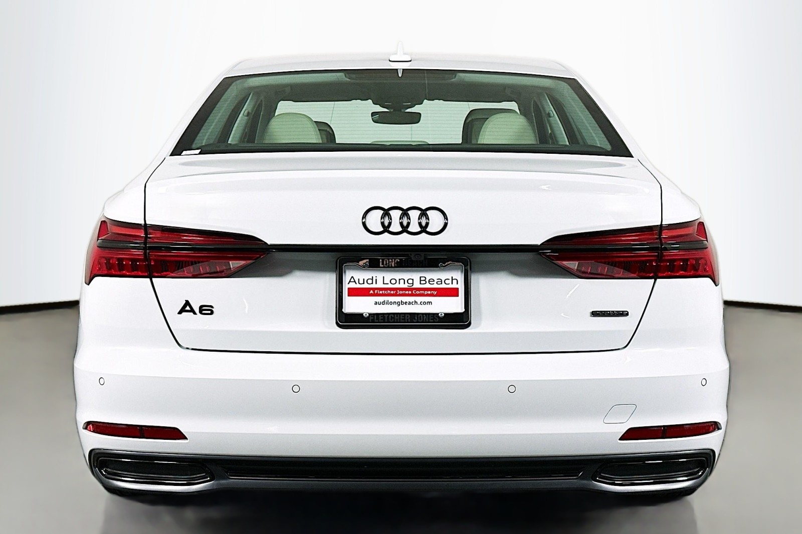 Used 2023 Glacier White Metallic Audi Premium Plus image 3