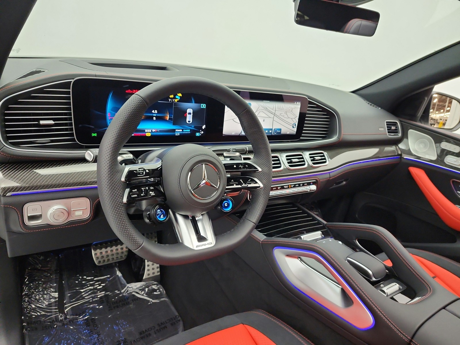 New 2026 Polar White Mercedes-Benz AMG® GLE 53 4MATIC+ Coupe image 9