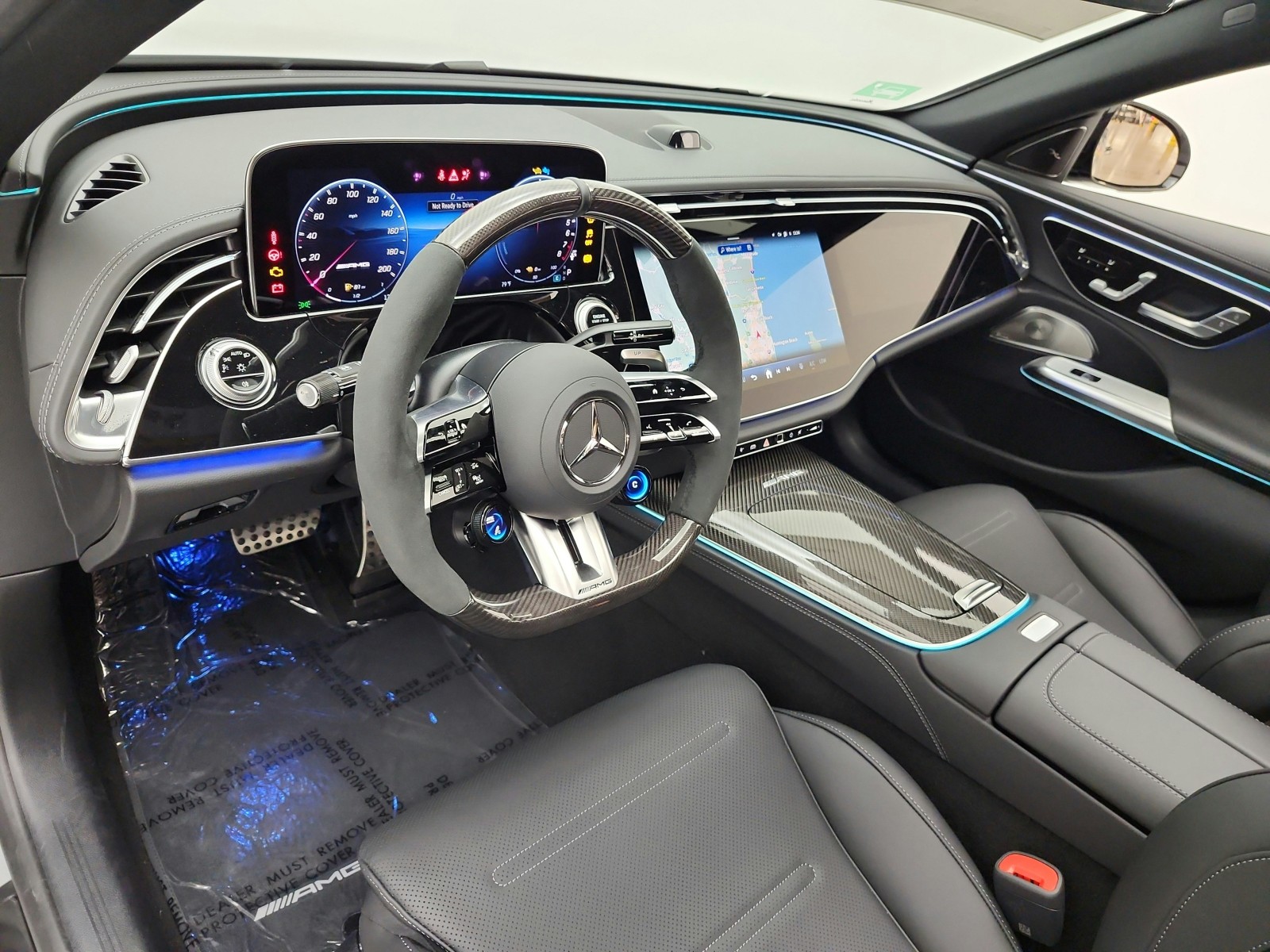 New 2027 MANUFAKTUR Alpine Grey Mercedes-Benz AMG® E 53 Hybrid Sedan image 9