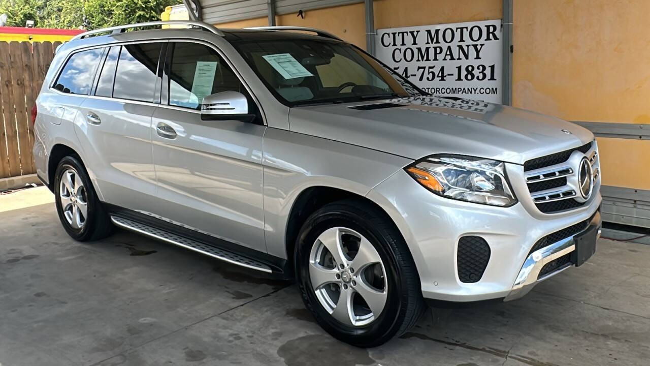 Diamond Silver Metallic 2017 Mercedes-Benz GLS SUV / Crossover All-Wheel Drive Automatic