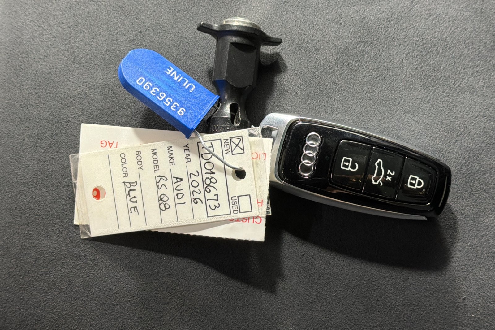 New 2026 Waitomo Blue Metallic Audi performance quattro image 25