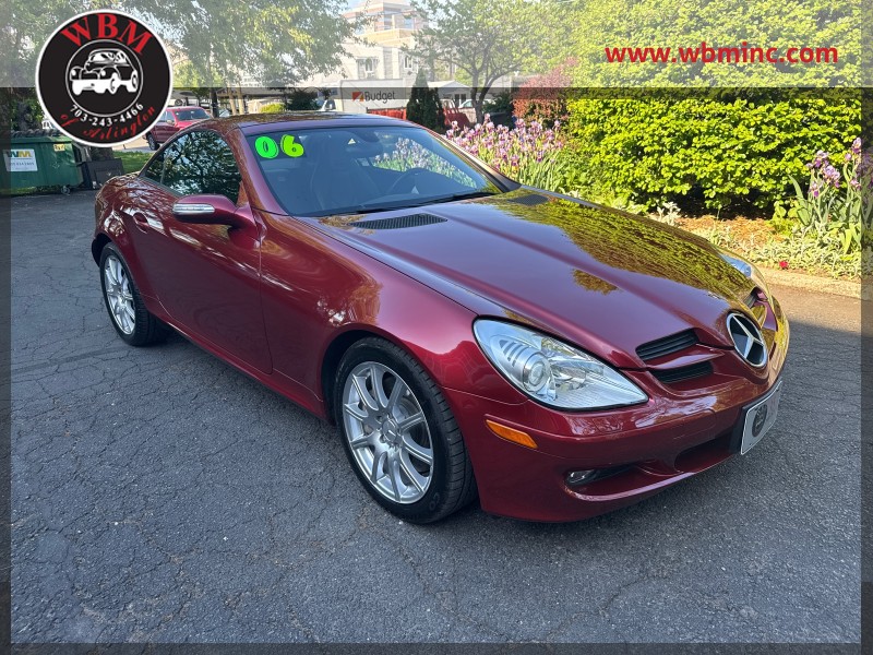 Firemist Red Metallic 2006 Mercedes-Benz SLK 350 Convertible Rear-Wheel Drive Automatic