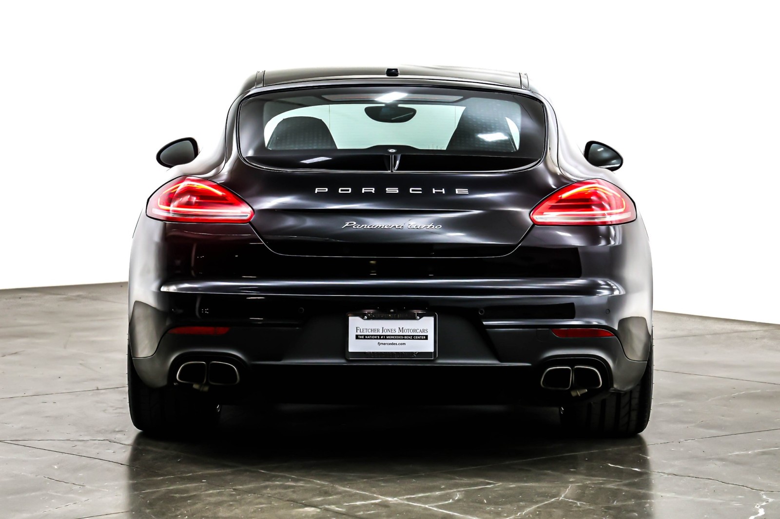 Used 2015 Jet Black Metallic Porsche 4dr HB Turbo image 3