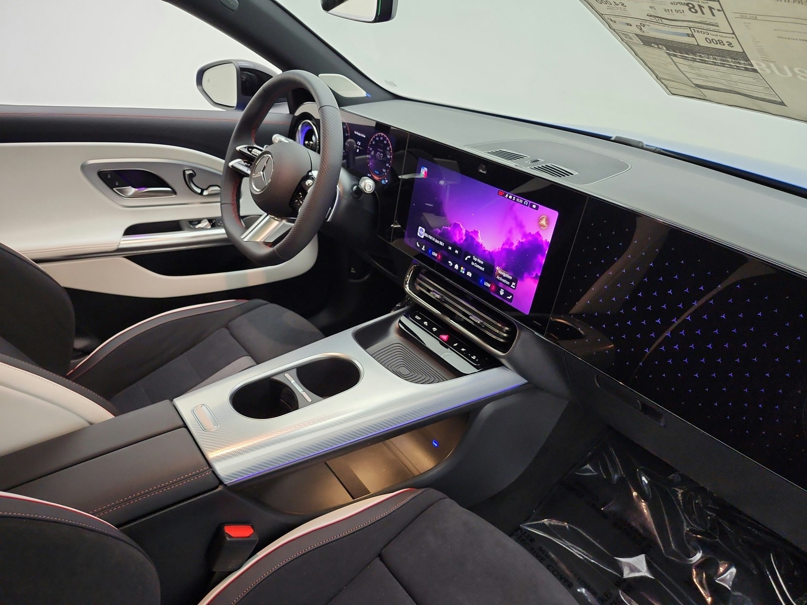 New 2027 Sky Blue Metallic Mercedes-Benz CLA 350 Electric 4MATIC® image 13