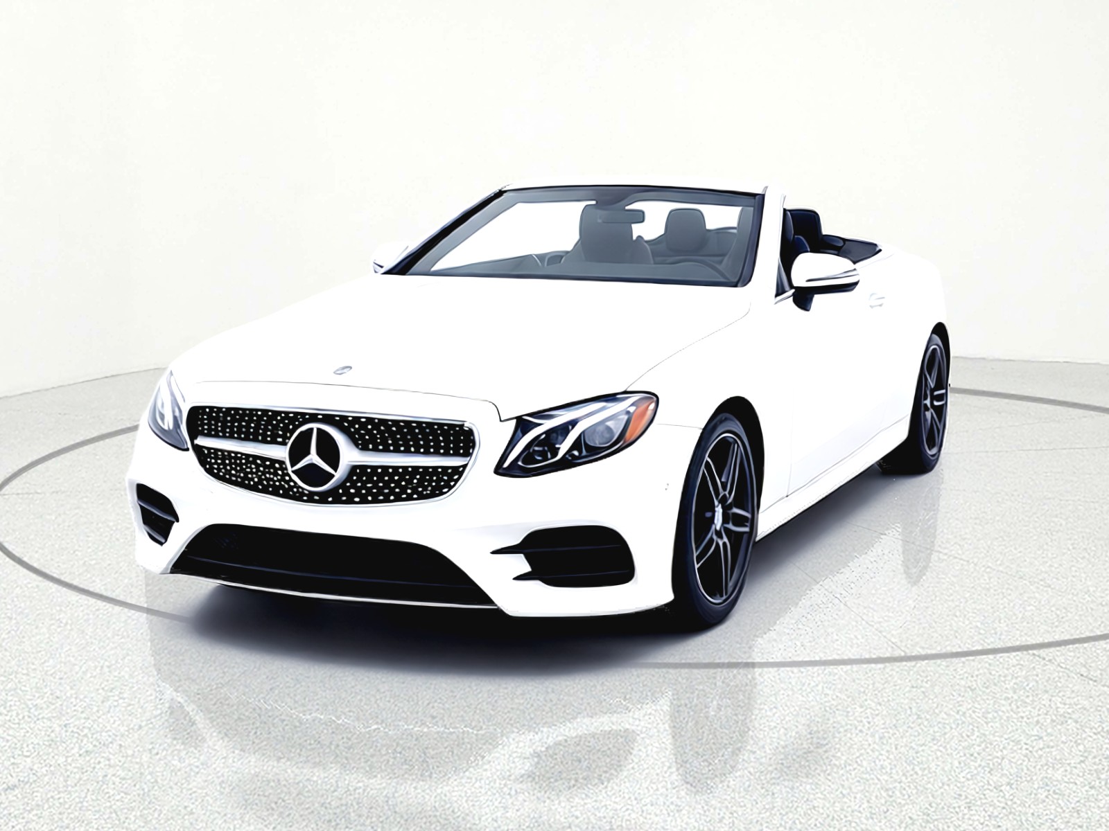 Used 2018 Polar White Mercedes-Benz E 400 RWD Cabriolet image 2