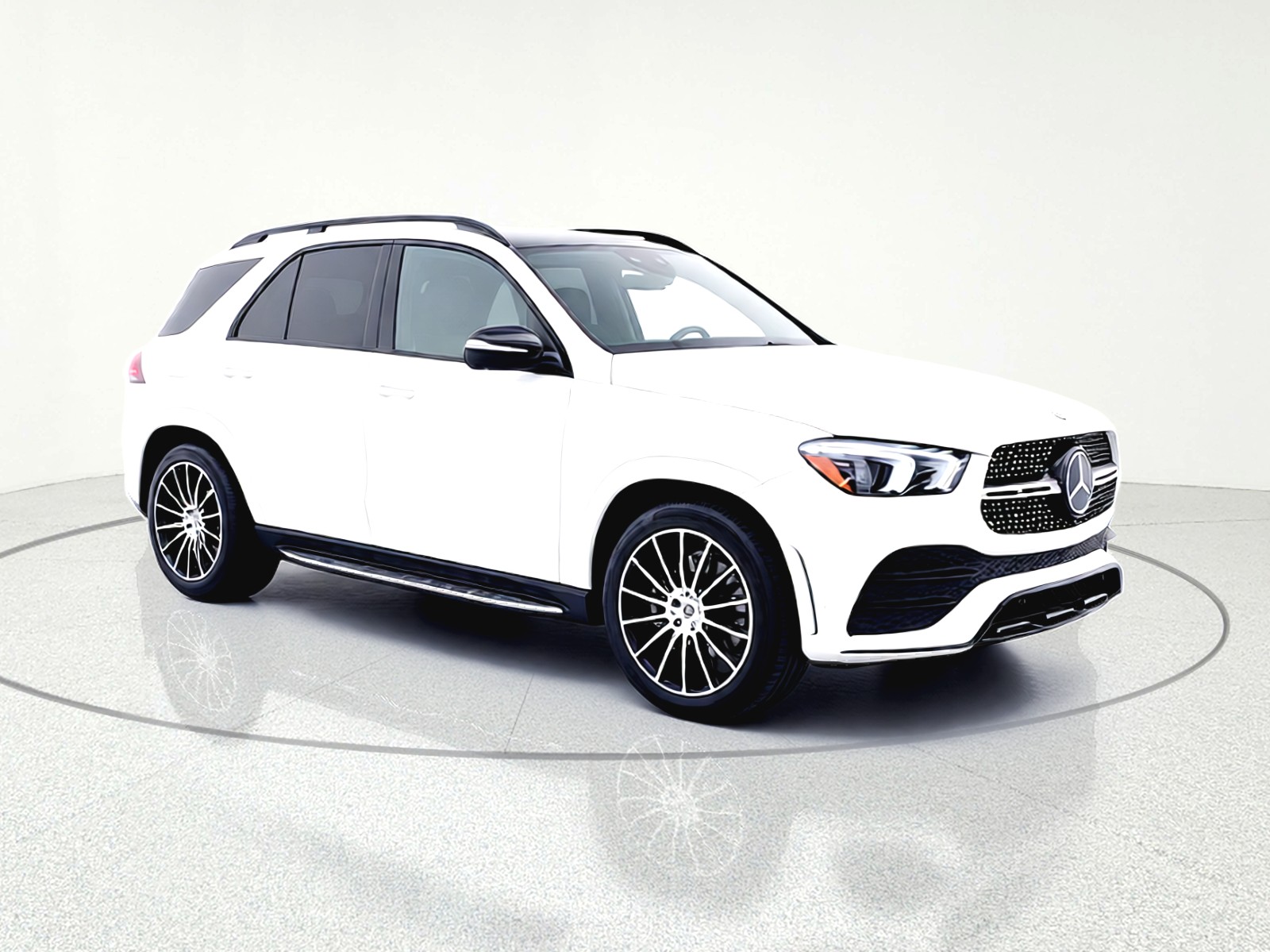 Used 2021 Polar White Mercedes-Benz GLE 580 4MATIC® SUV image 8
