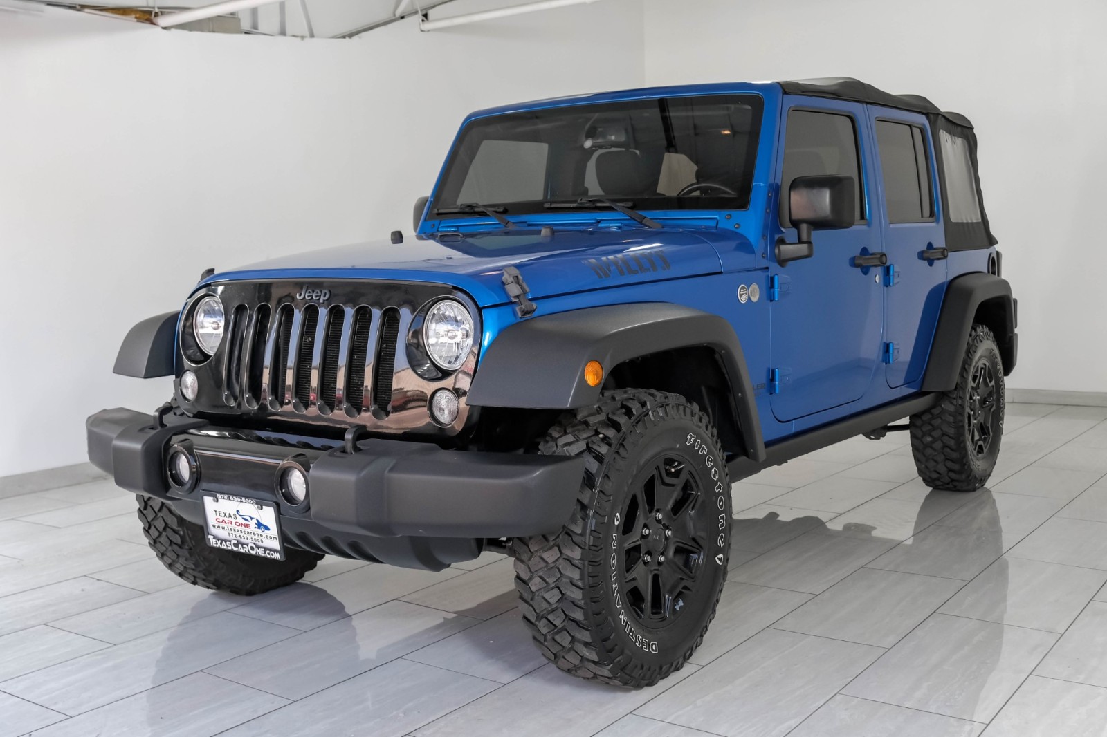 2016 Jeep Wrangler UNLIMITED SPORT WILLYS WHEELER 4WD SOFT TOP CONVER 4