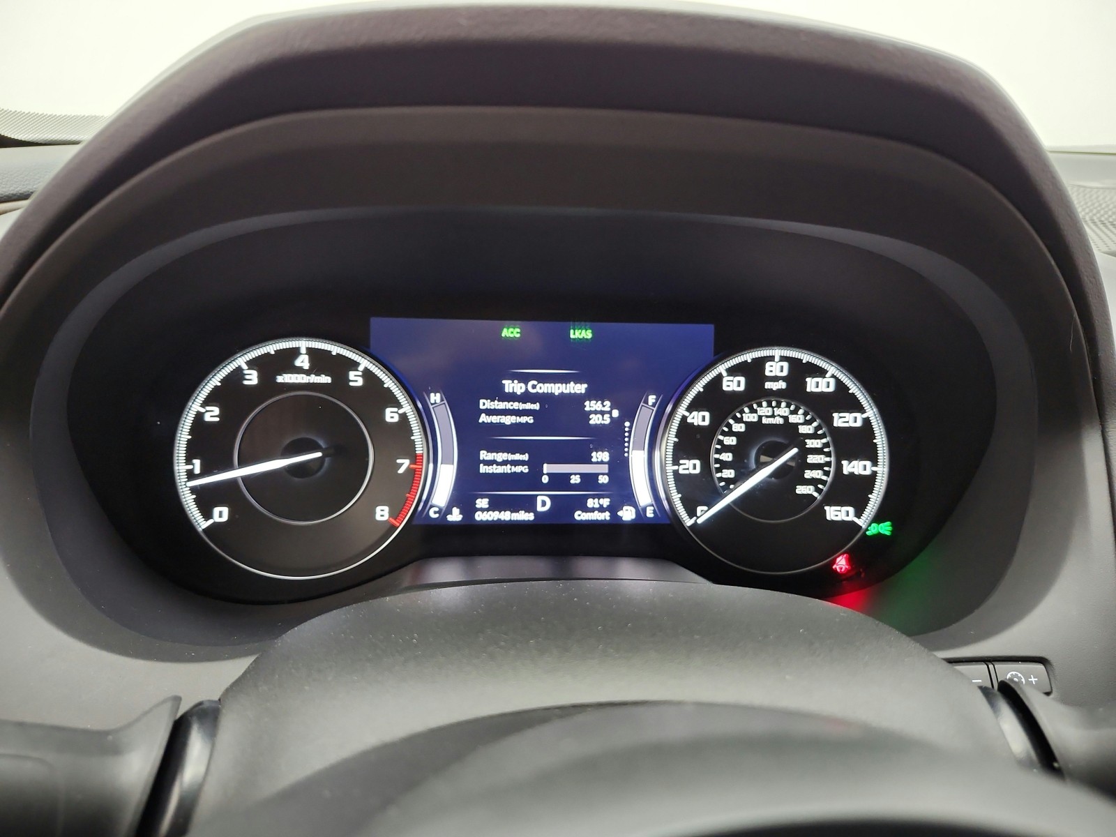 Used 2019 White Diamond Pearl Acura FWD w/Advance Pkg image 10