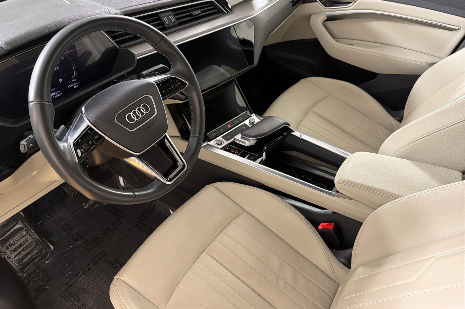 Certified Used 2024 Glacier White Metallic Audi S line Premium quattro image 9