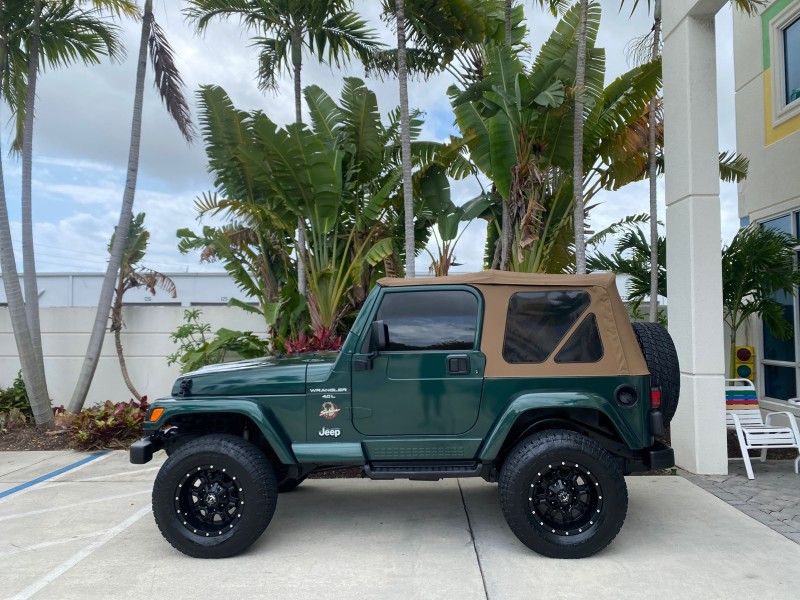 1999 Jeep Wrangler Sahara AUYO AC 6 CYL LOW MILES 47,009 in , 