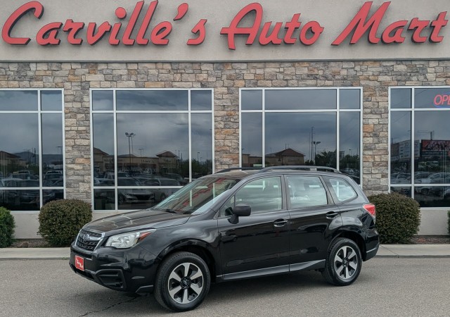 Crystal Black Silica 2018 Subaru Forester 2.5i SUV / Crossover All-Wheel Drive Automatic
