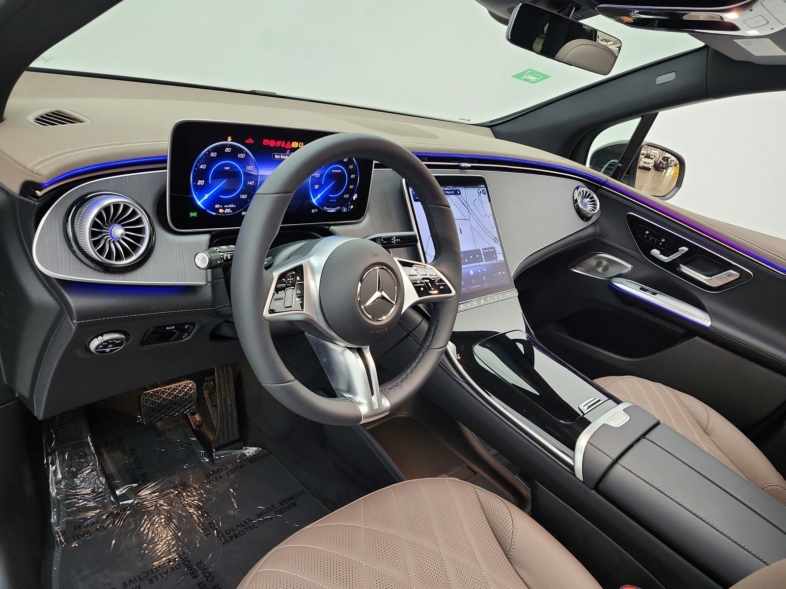 New 2027 Obsidian Black Metallic Mercedes-Benz EQE 320+ SUV image 9