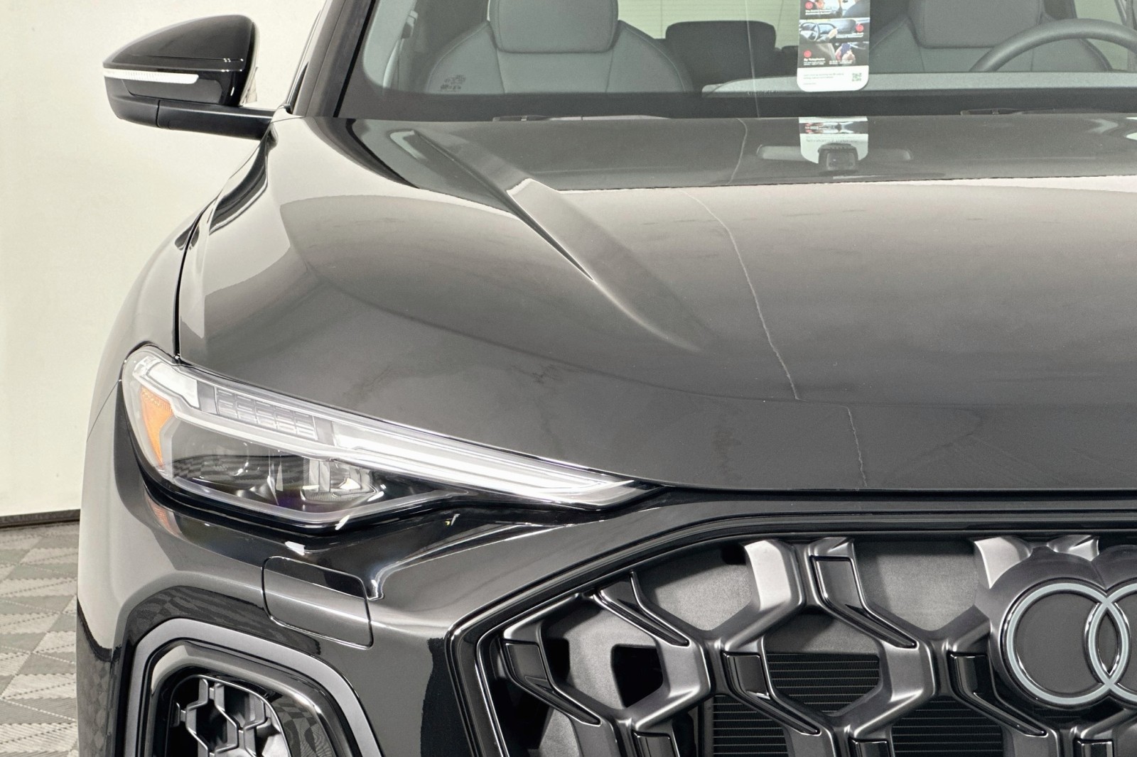 New 2026 Mythos Black Metallic Audi Premium Plus image 12