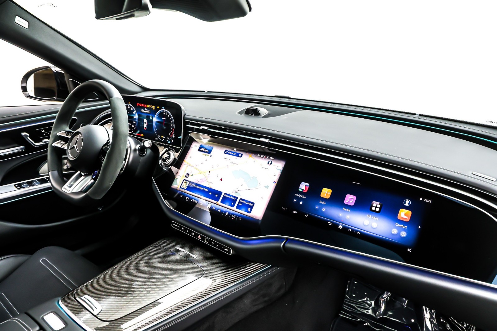 Certified Used 2026 MANUFAKTUR Moonlight White Magno Mercedes-Benz AMG® E 53 E 4MATIC+ Sedan image 18