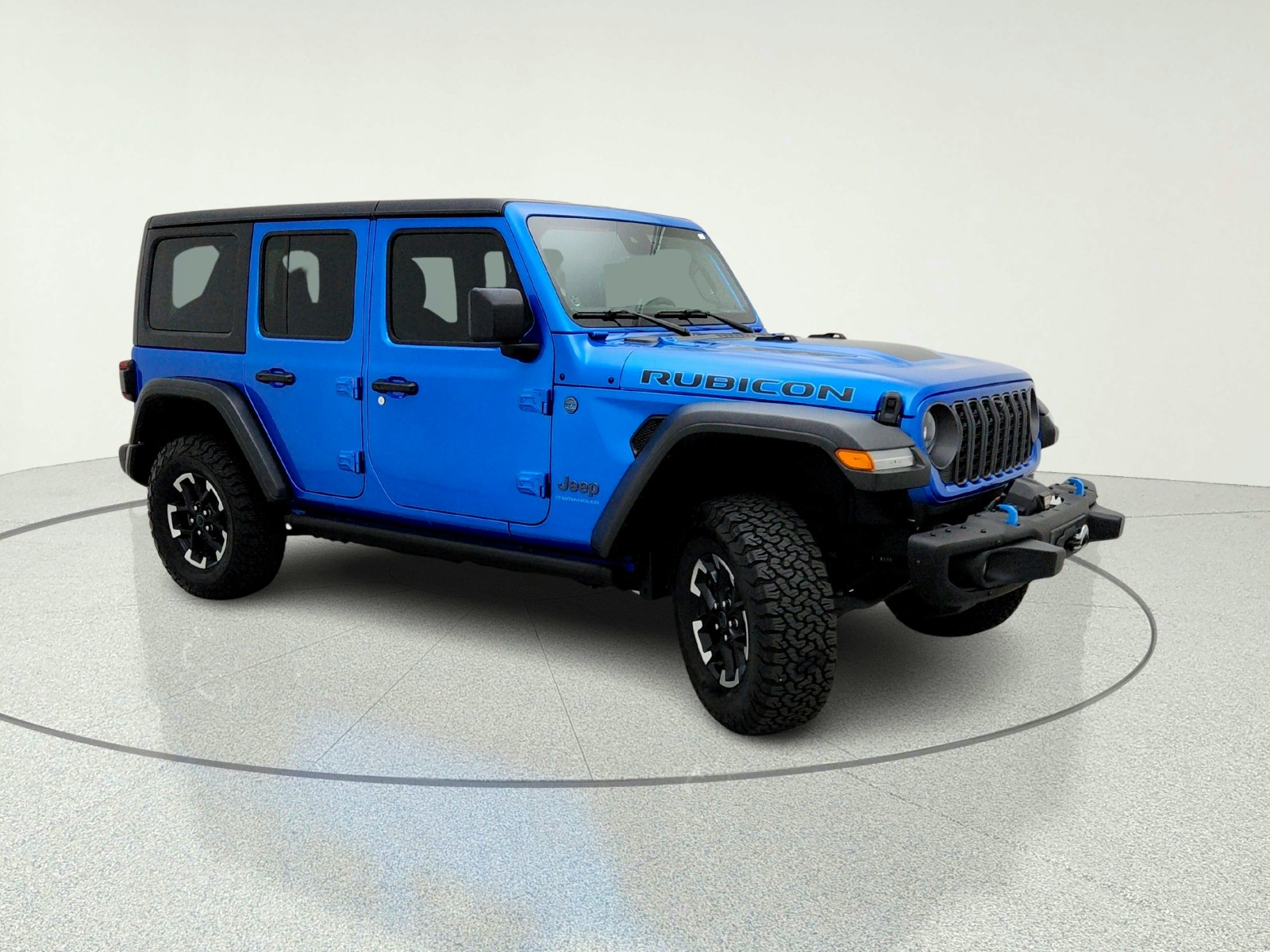 Used 2024 Hydro Blue Pearlcoat Jeep Rubicon image 5
