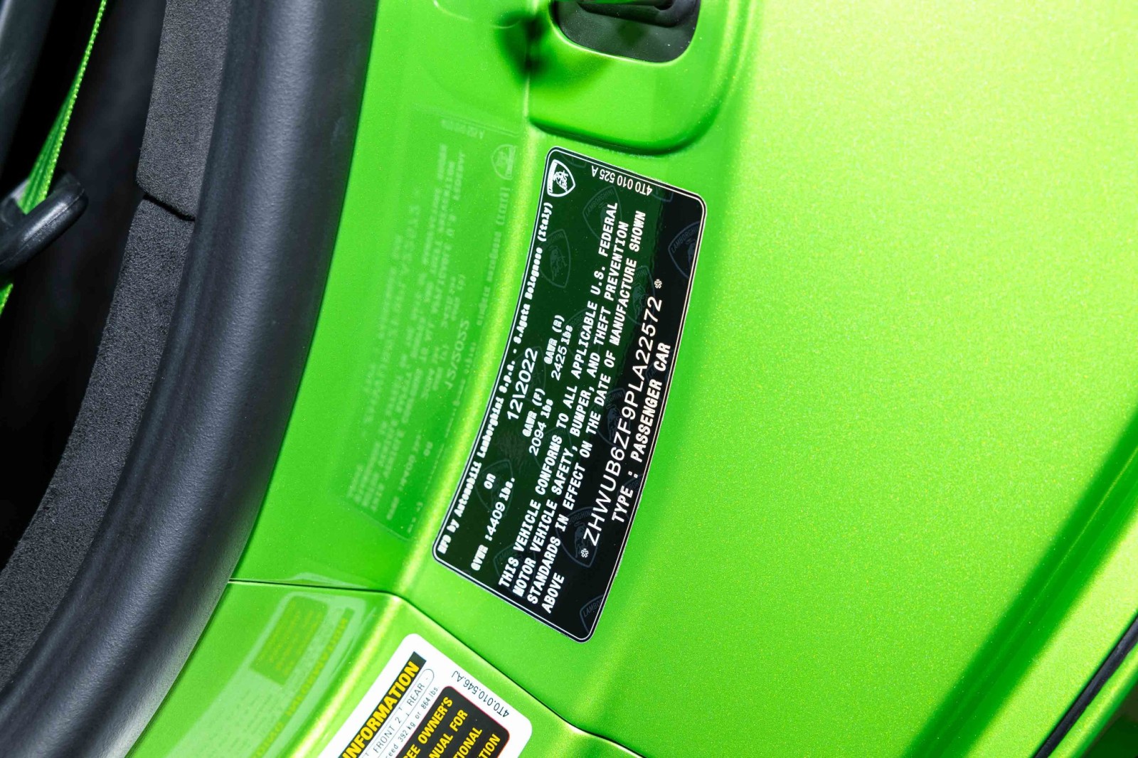 Used Car 2023 Lamborghini Huracan Tecnica  For Sale Under $320,000 In Boerne, Texas