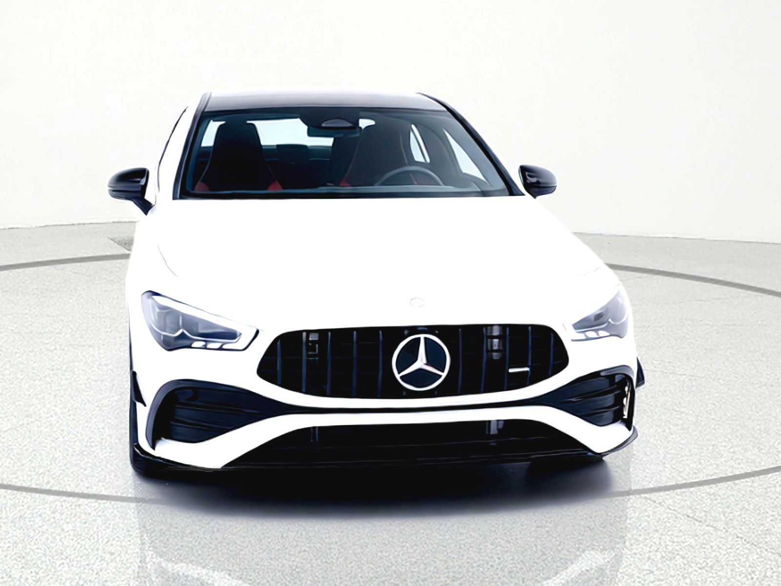 Certified Used 2025 Polar White Mercedes-Benz AMG® CLA 35 4MATIC Coupe image 5