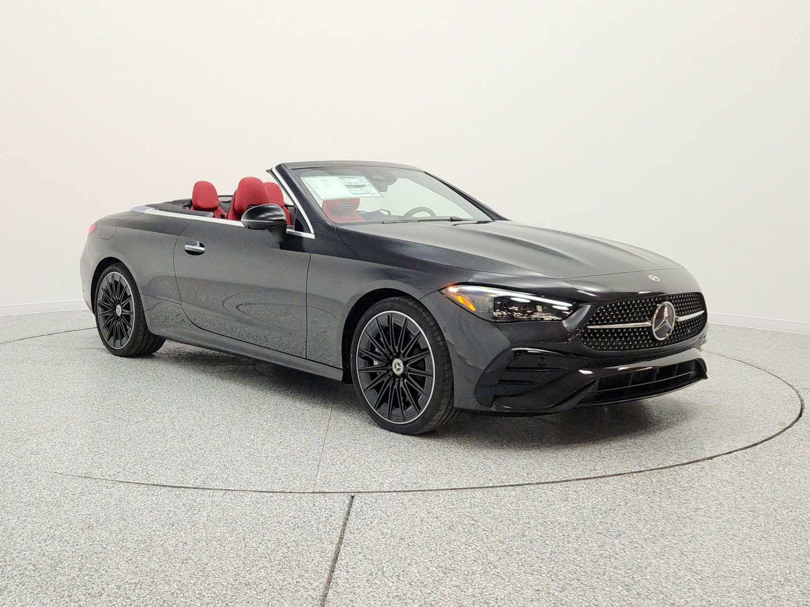 New 2026 Graphite Grey Metallic Mercedes-Benz CLE 450 4MATIC® Cabriolet image 3