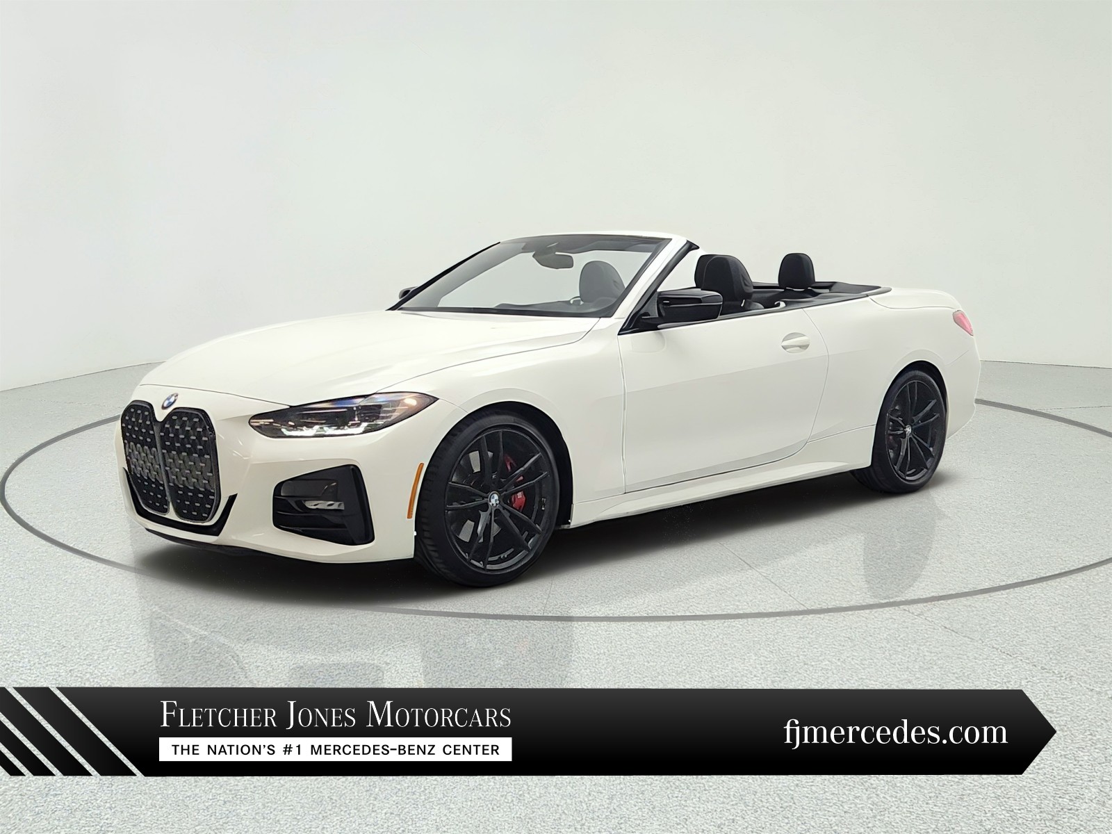 Alpine White 2024 BMW 4 Series Convertible Rear-Wheel Drive Automatic