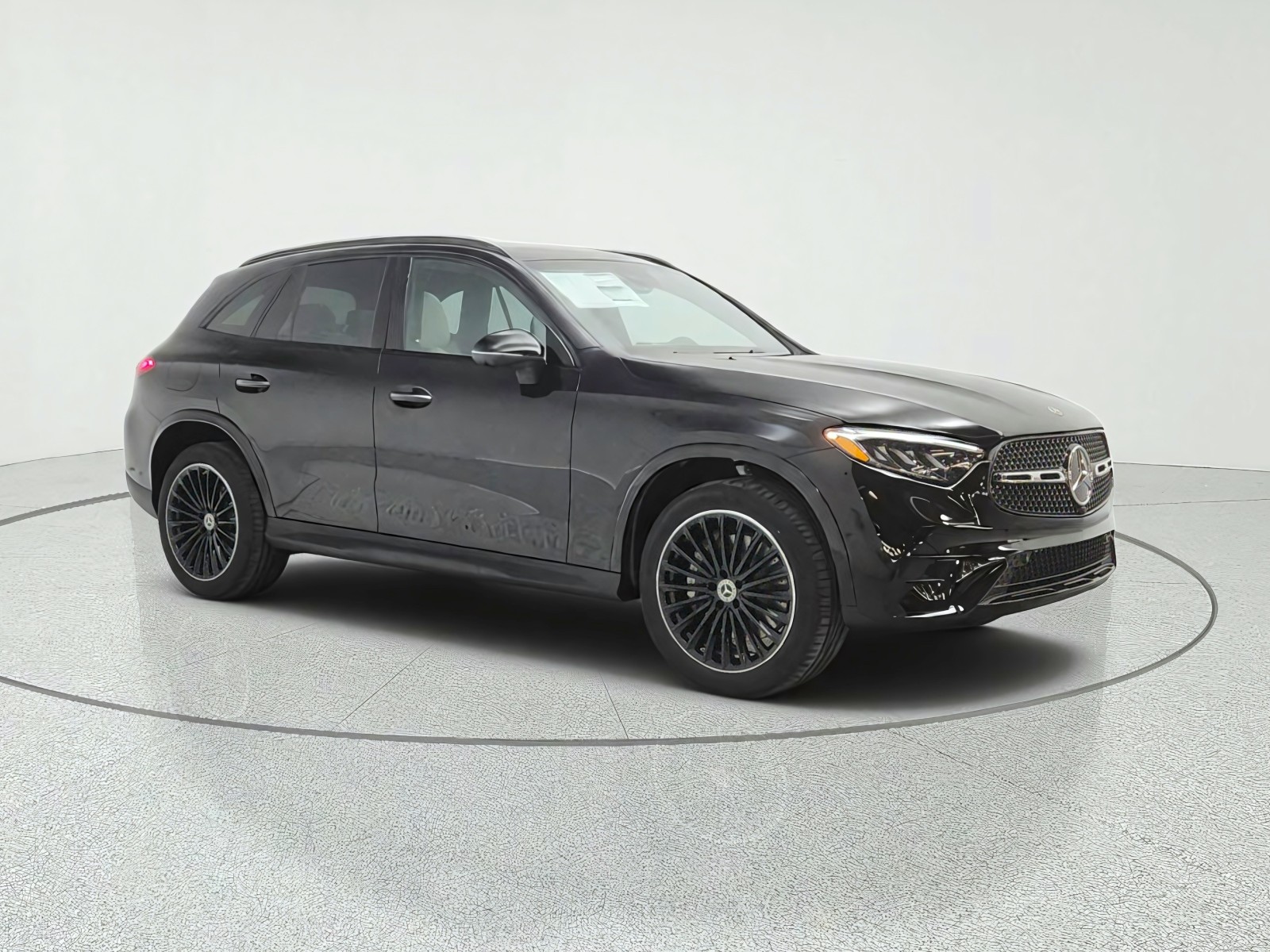 New 2027 Obsidian Black Metallic Mercedes-Benz GLC 300 SUV image 3