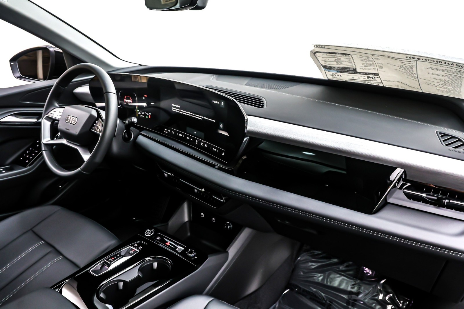 New 2025 Mythos Black Metallic Audi Premium quattro image 5