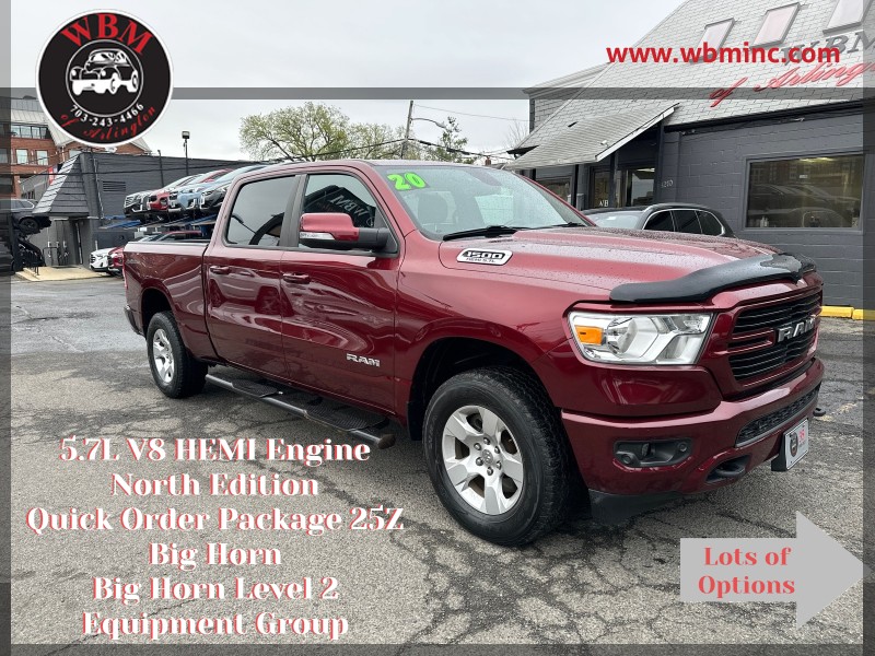 2020 RAM 1500 Big Horn Crew Cab 4WD