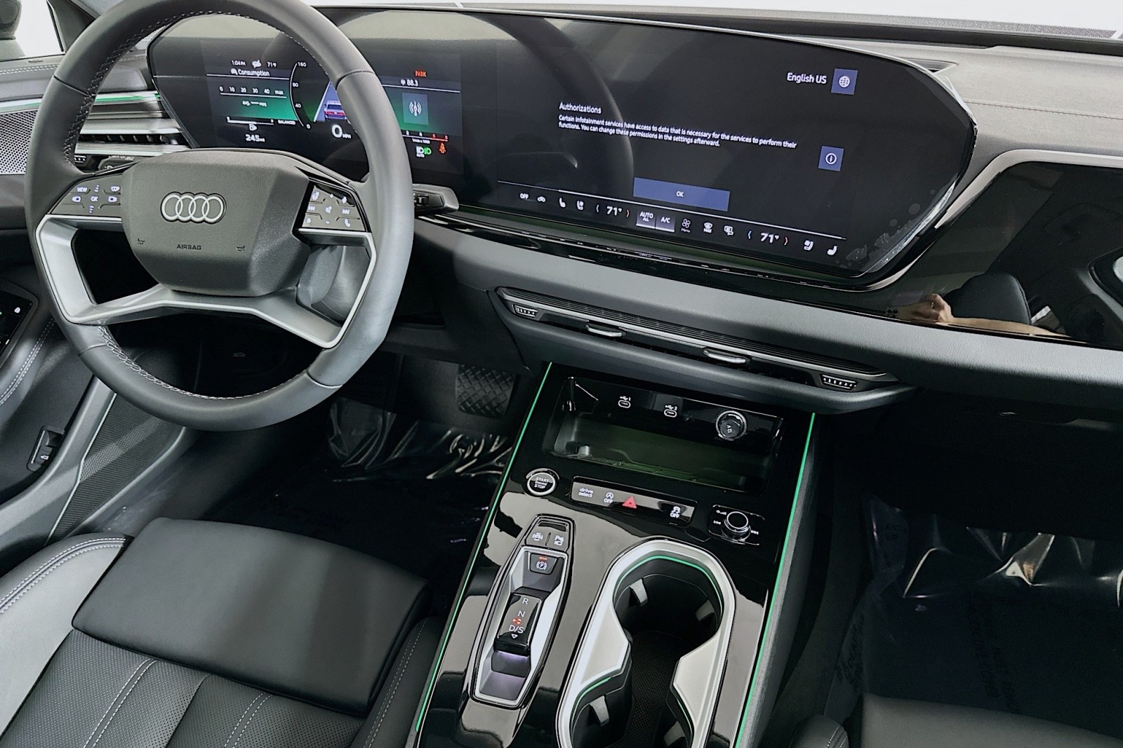 New 2026 Mythos Black Metallic Audi Premium Plus image 6