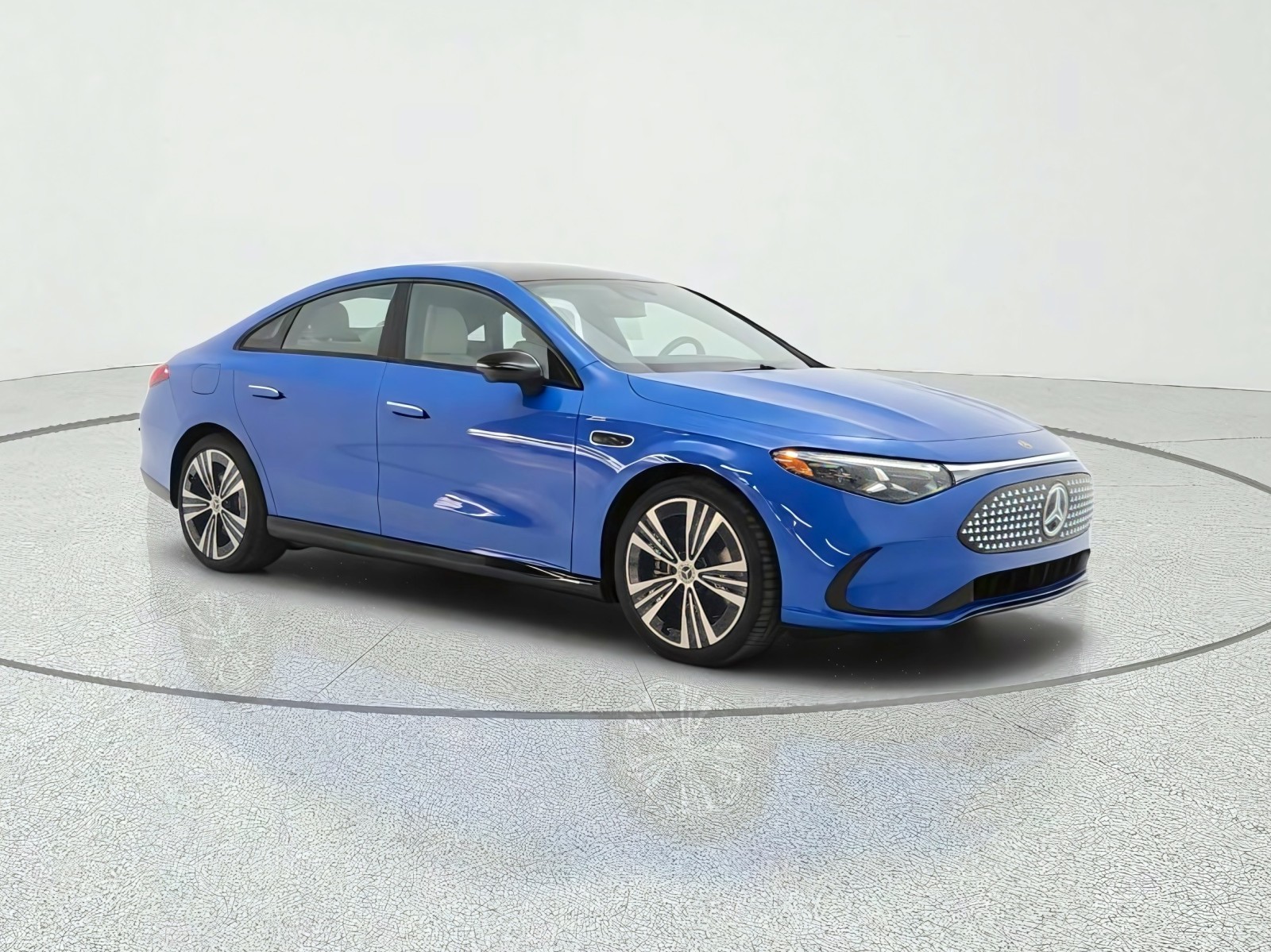 New 2027 Sky Blue Metallic Mercedes-Benz CLA 250+ Electric RWD image 3