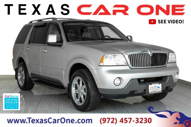 Silver 2004 Lincoln Aviator Luxury AWD SUV / Crossover All-Wheel Drive Automatic