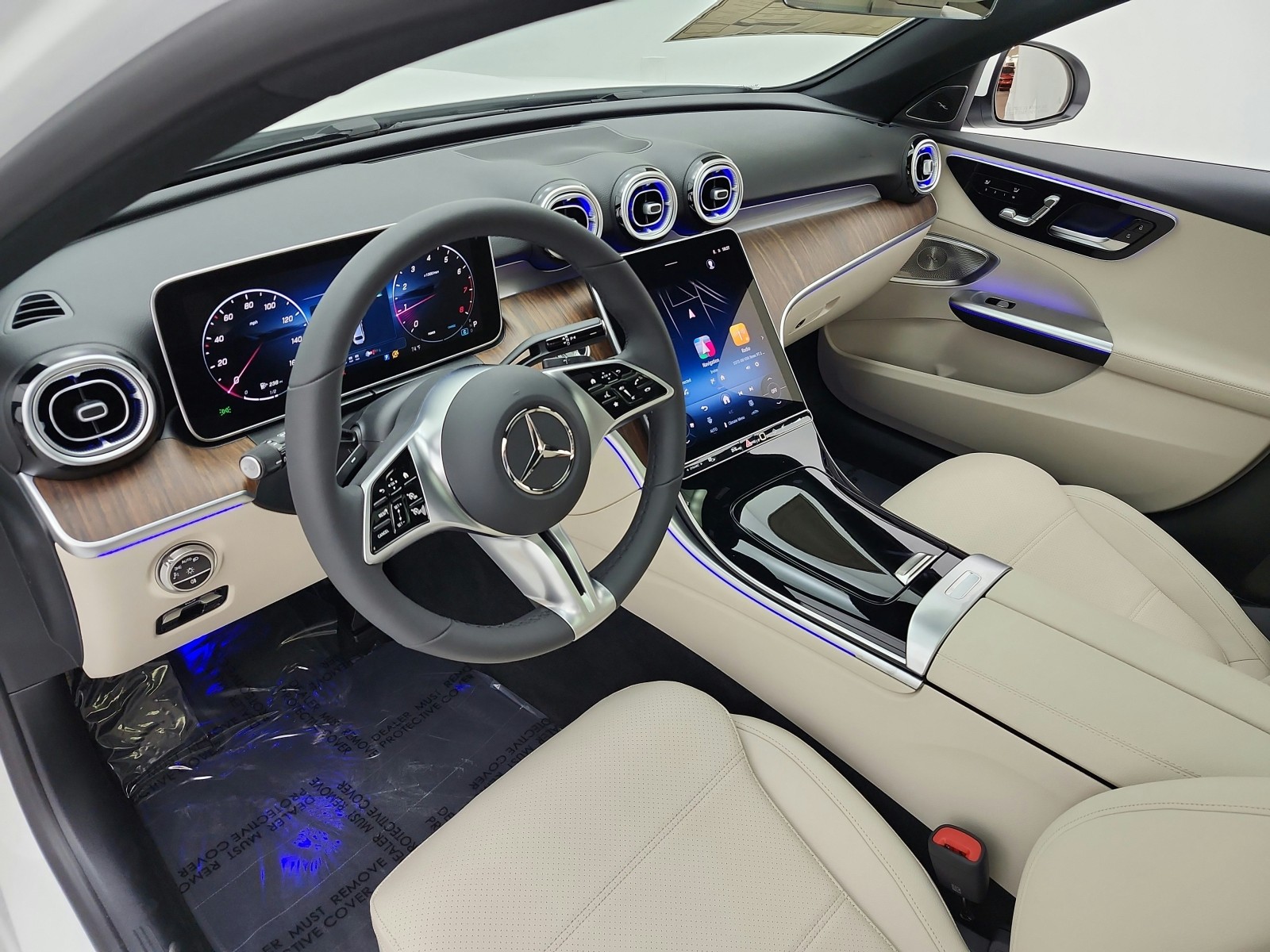 New 2026 Polar White Mercedes-Benz C 300 image 9