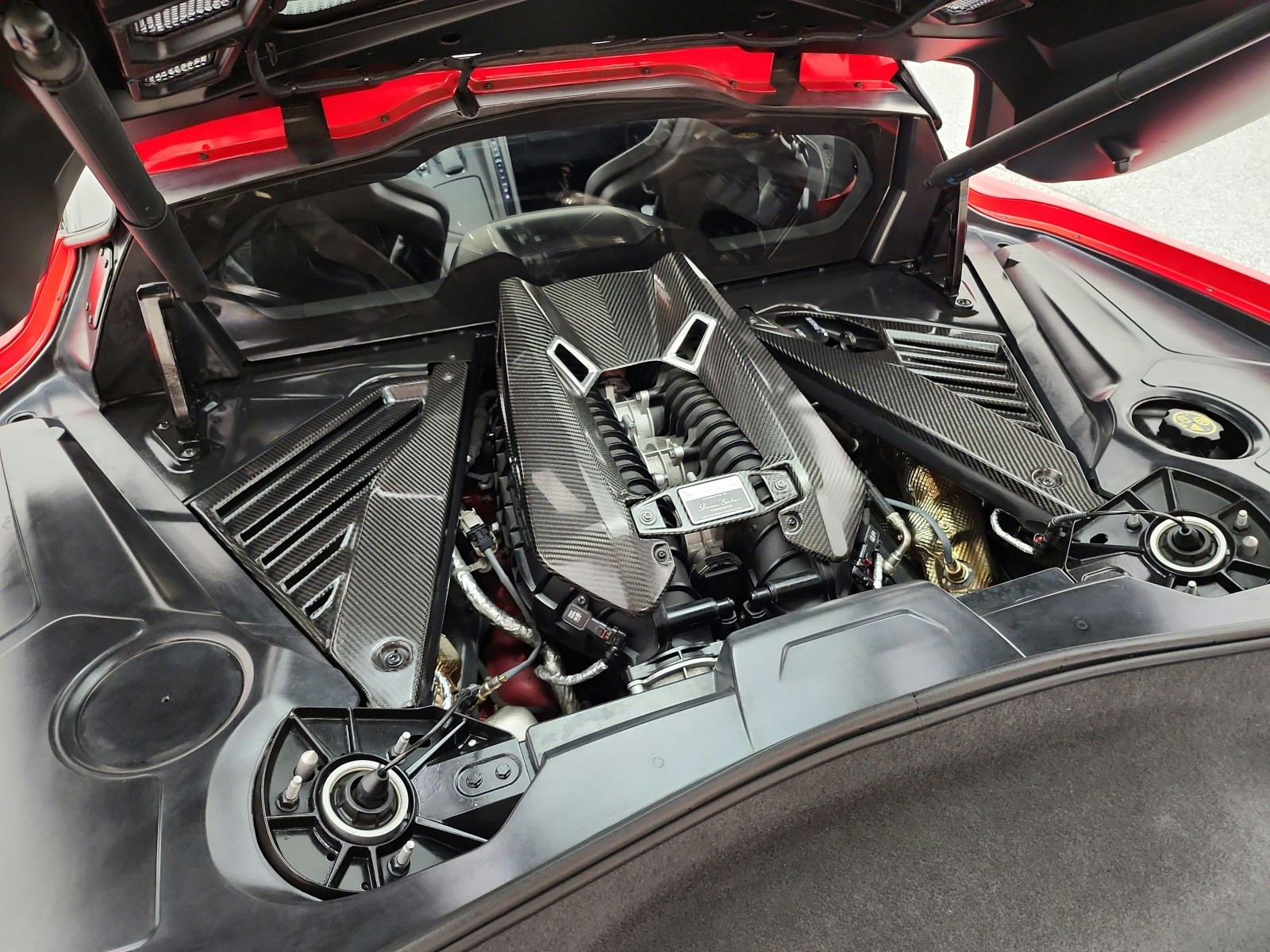 Used 2023 Torch Red Chevrolet 2dr Z06 Cpe w/1LZ image 22