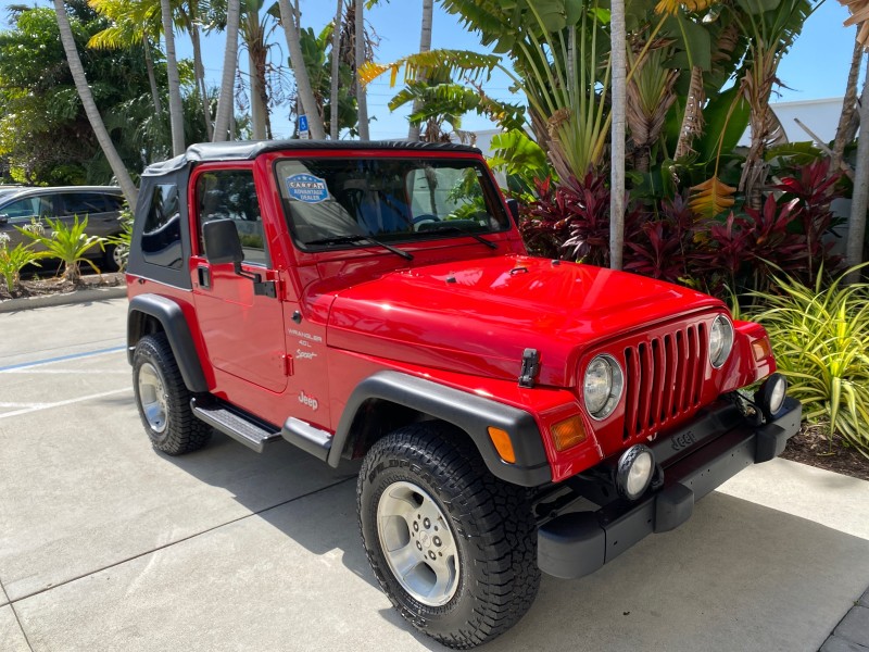 1999 Jeep Wrangler Sport AUTO AC 4.0 6 CYL LOW MILES 92,727 in , 