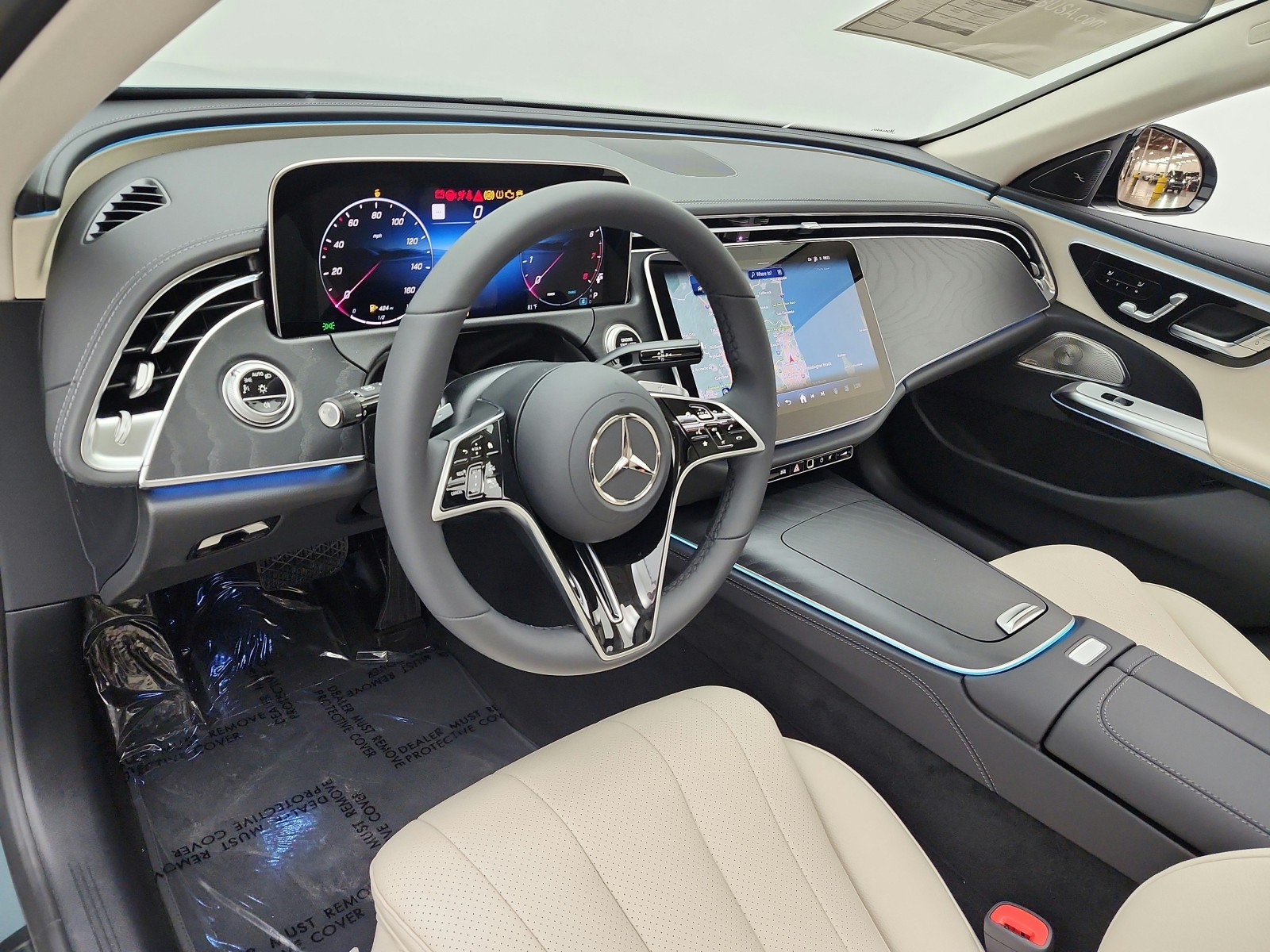 New 2027 Verde Silver Metallic Mercedes-Benz E 350 RWD Sedan image 9